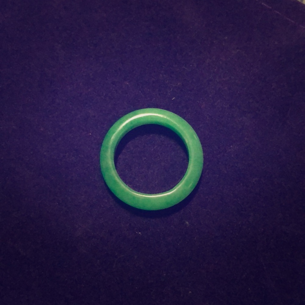 Green Jade ring